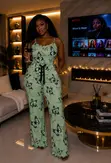 Butterfly Lounge Set - Light Green - 4