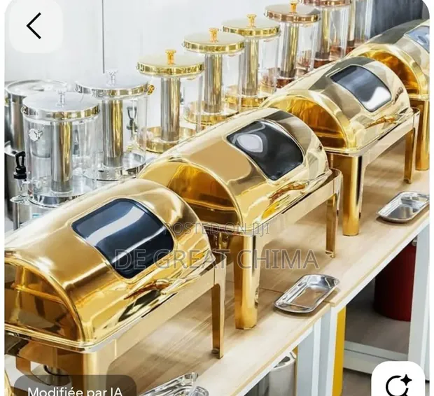 Golden Chafing Dish - Babban Kyauta - 1