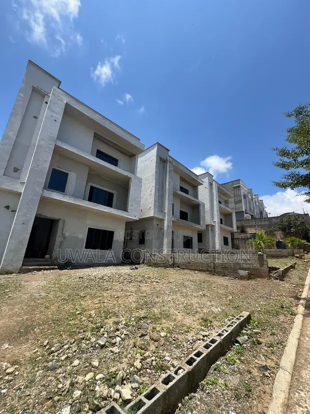 5-Bedroom Semi-Finished Duplex with BQ in Guzape, Abuja - 1