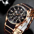 Reward Casual Luxury Custom Logo Quartz Chronograph Watch for Maza - 5