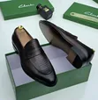 Clarks Italian Premium Men's Leather Loafers - 1