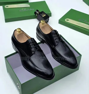 Clarks Lace-Up Italian Premium Leather Shoes