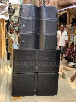 Black Spider Line Array & Double Subwoofer