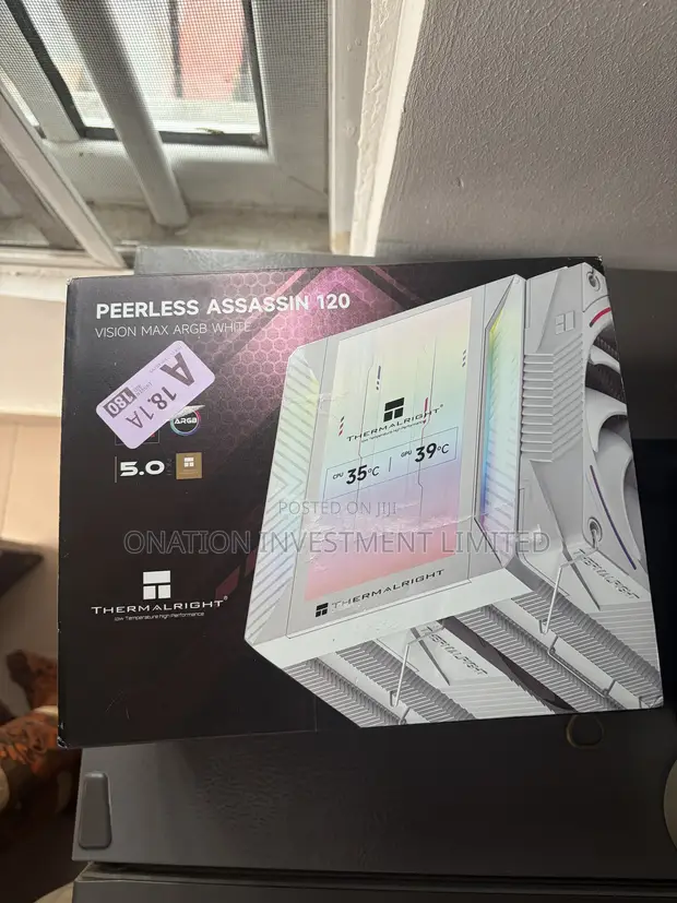 Thermalright Peerless Assassin 120 Vision MAX ARGB White CPU Cooler - 1