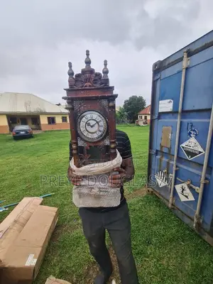 Sabon Tsohon Katako Pendulum Wall Clock
