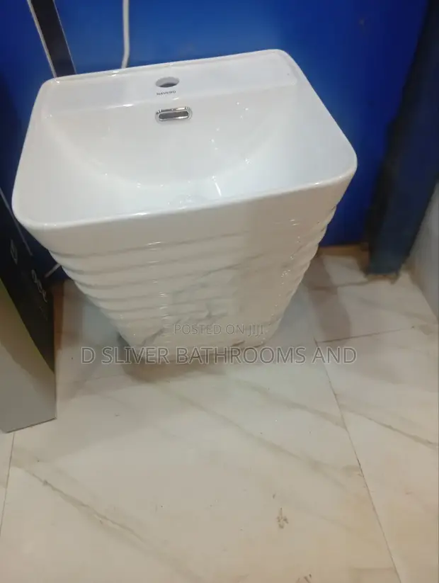 Sweethome Wall Hung Square Countertop Wash Basin - 1
