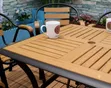 Outdoor Bar/Restaurant Table with Chairs for Balcony/Porch - 2