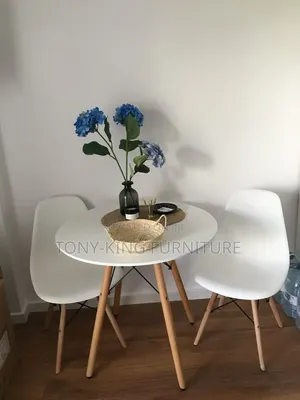 Imported Round Dining Table Set with 2 Chairs