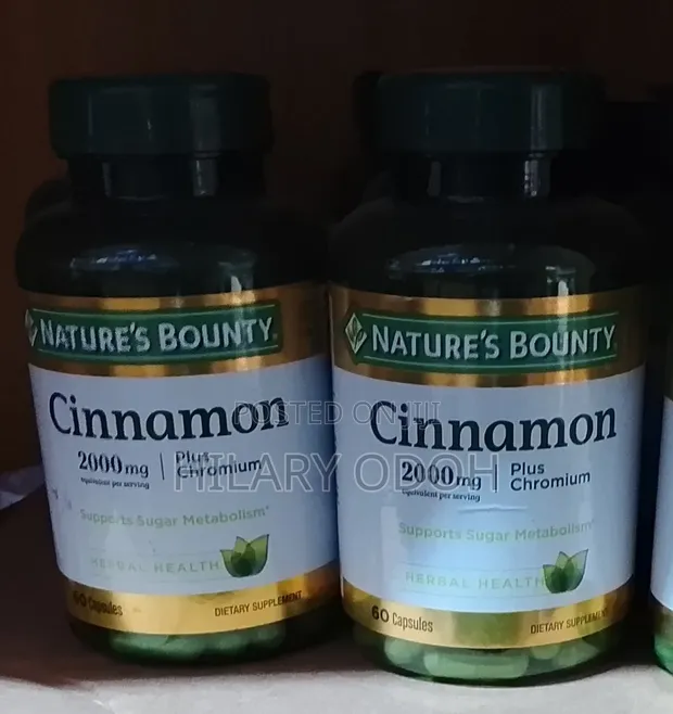 Nature's Bounty Cinnamon 2000mg Plus Chromium - 1