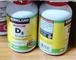 Kirkland Signature Vitamin D3 50 MCG (2,000 IU) - 600 Softgels - 1