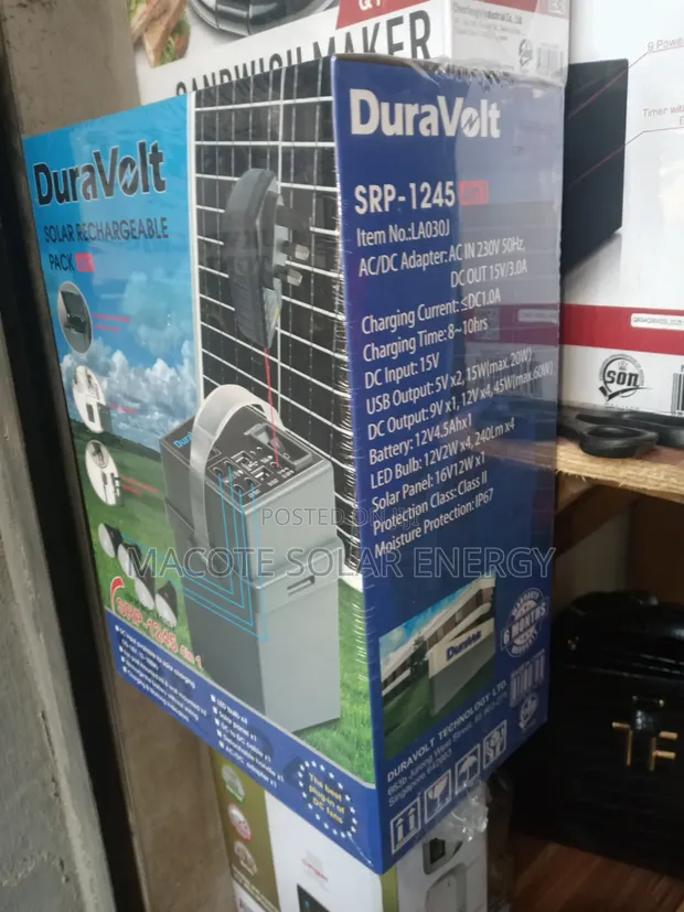 Duravolt 4-in-1 Solar Kit - 1