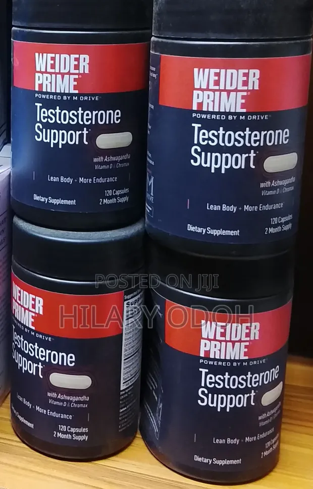 Weider Prime Testosterone Support Supplement - 1
