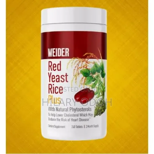 Weider Red Yeast Rice Plus 240 Tablets - 1