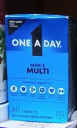One A Day Men's Health Formula Multivitamin, 60 Tablets - 1
