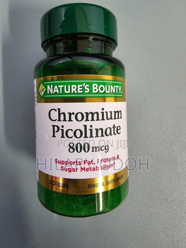 Nature's Bounty Chromium Picolinate 800mcg - 1