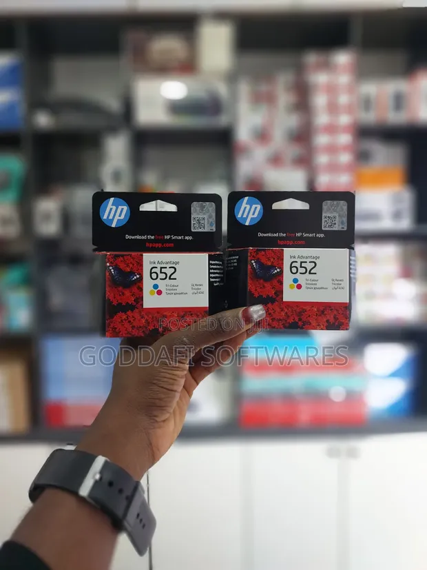 HP 652 Colour Ink Cartridge - 1