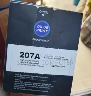Value Print 207A Black Super Toner Cartridge