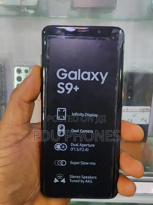 Samsung Galaxy S9 Plus 64GB Black - 1