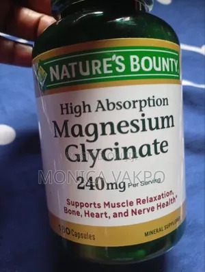 Nature's Bounty Magnesium Glycinate Capsules