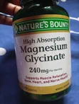 Nature's Bounty Magnesium Glycinate Capsules - 1
