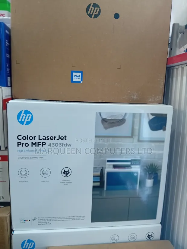 HP Color LaserJet Pro MFP 4303fdw Injiną - 1
