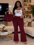 Cherry Trio Loungewear Set - Green Mai Haske - 2