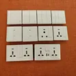 White UK Standard Sockets & Switches - 1