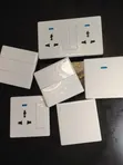 White UK Standard Sockets & Switches - 2