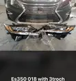 Cikakken Fefur da Fitilun Gaba na Lexus ES350 2018 - 2