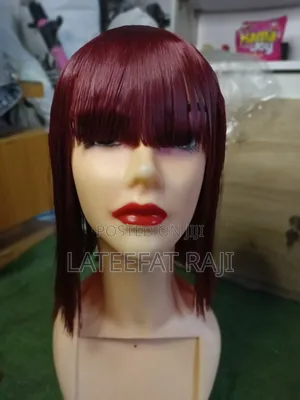 Lush Fringe Wig - Copper Red