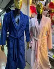 Plush Lounge Robe - Pink, Brand New - 3