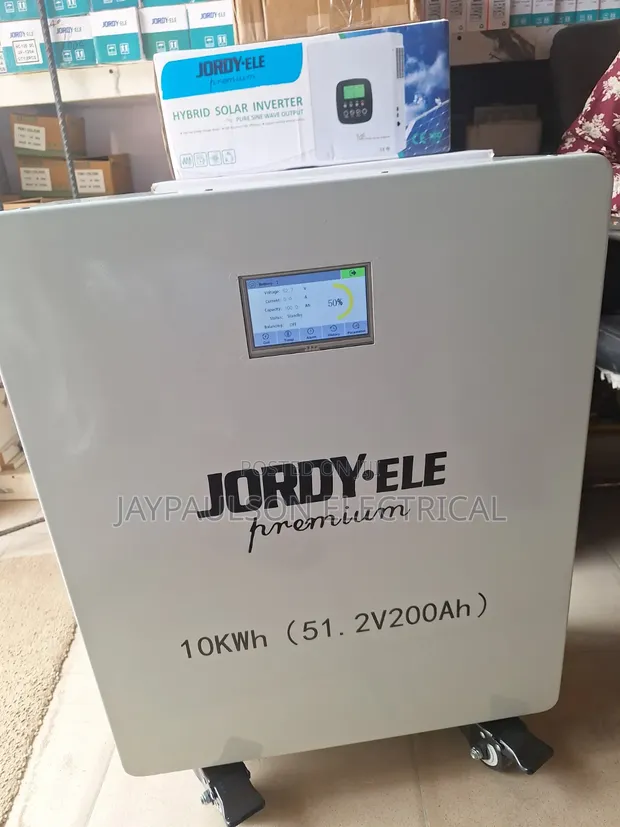Jordy-Ele Premium Lithium-Ion Battery 10kWh - 1