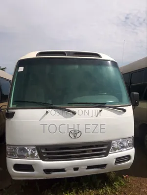Toyota Coaster Bus 2013 White