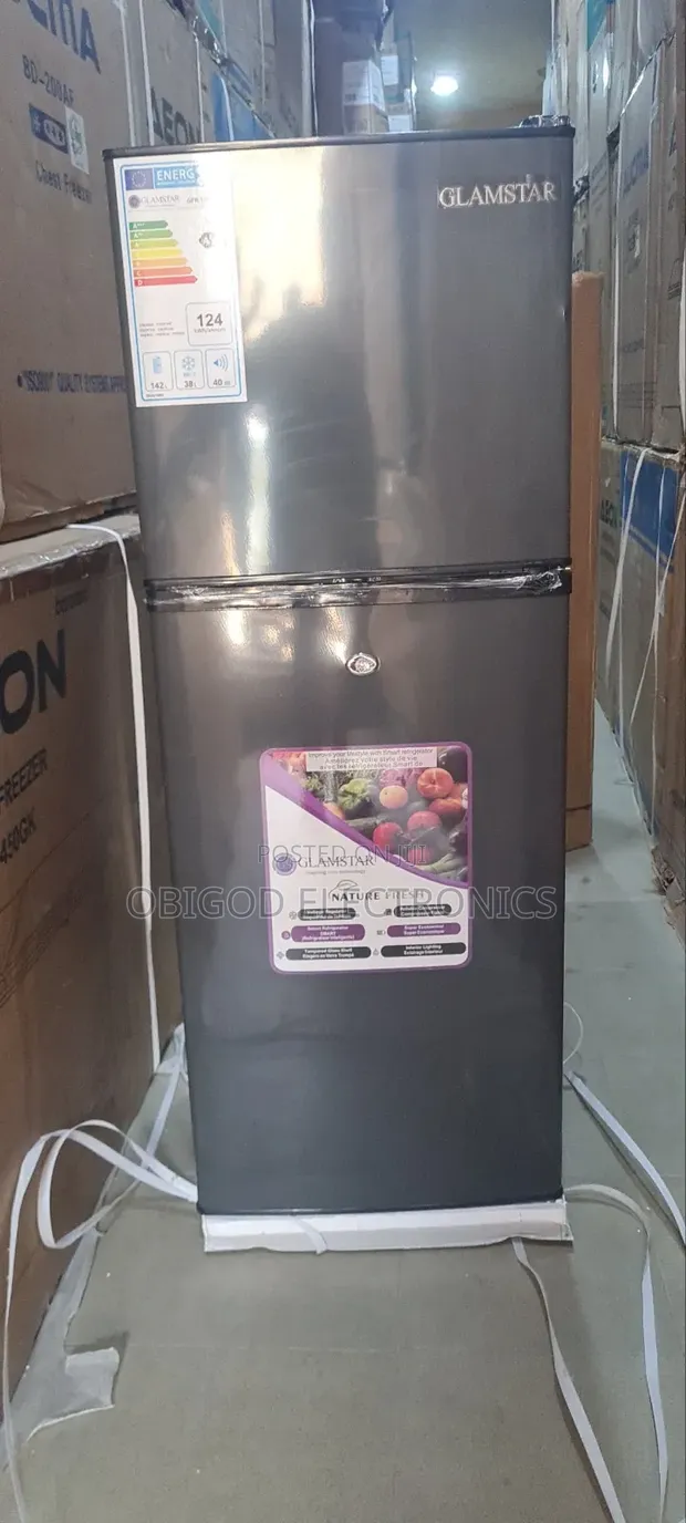 Glamstar 175L Standing Fridge/Freezer - 1