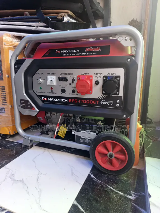 Maxmech 15kVA Janababbar Wutar Lantarki (Cikakken Karfen Copper) - 1