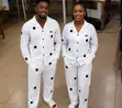 Matching Button Down Lounge Set - 3
