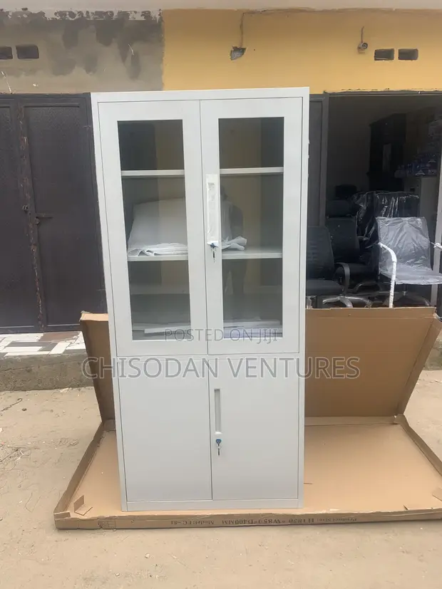 Babban Gilashin Rabin Shelfe - Ajiya na Ofis - 1