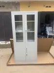 Full Height Half Glass Shelf - Office Storage - 1