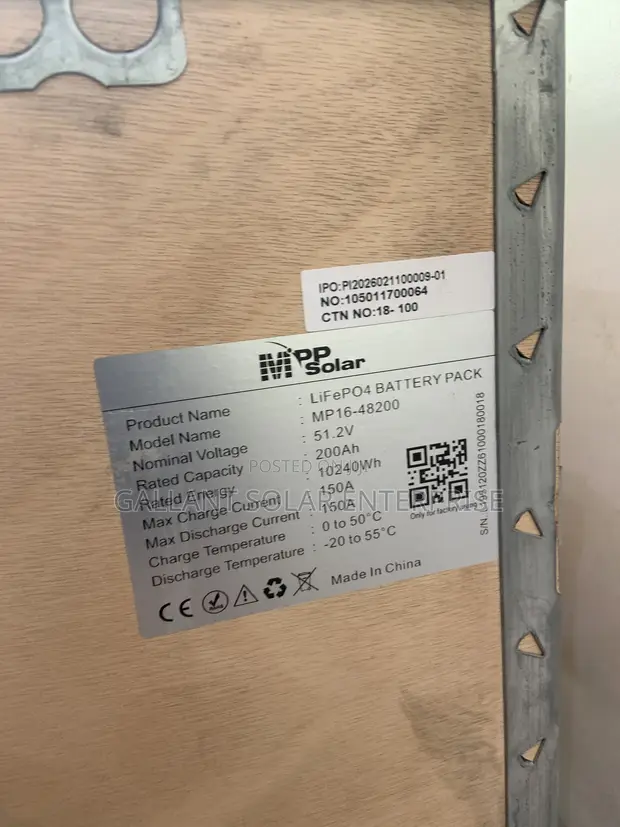 MPP Solar Lithium Battery 10kWh 48V - 1