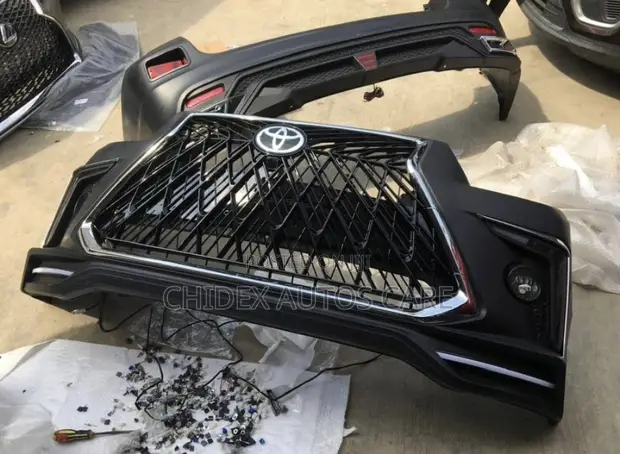 Gaban da Bayan Bumper na Toyota Highlander 2012 da Kariyar Injin - 1