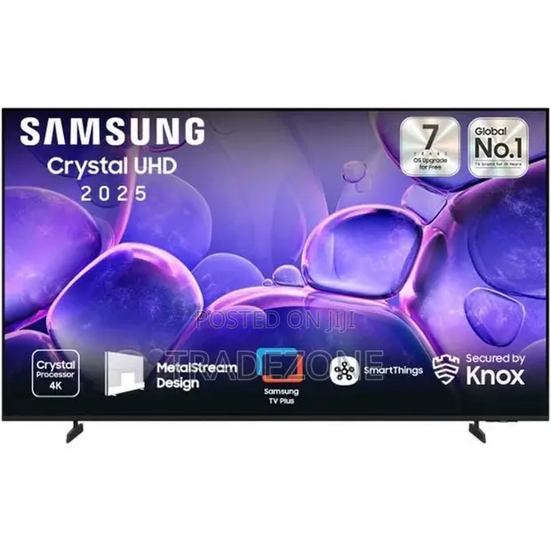 Samsung 65" Crystal UHD 4K Smart TV U8000F (UA65U8000FUMTE) - 1