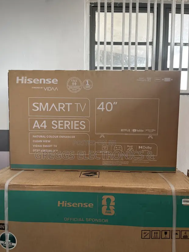 Hisense 40" Smart TV (40A4K) - 1