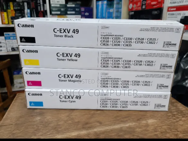 Canon C-EXV49 Toner Baki - 1