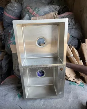 Sabon Kitchen Sink Mai Kula Biyu - Karfe