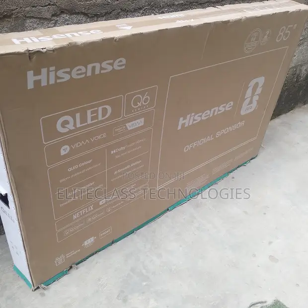 Hisense 85-inch QLED Smart TV - 1