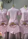 3-in-1 Comfort Lounge Set - Blissful Pink - 2