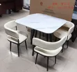 Modern Marble Dining Set na 4 - 1