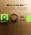Oraimo BoomPop N Wireless Over-Ear Headphones - Black - 2