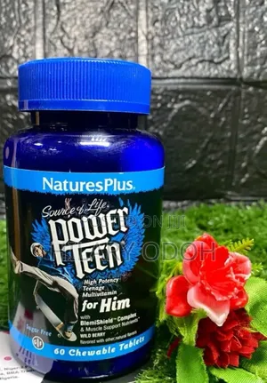 Nature's Plus Power Teen for Him, 60 Chewable Tablets
