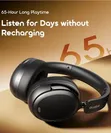 Oraimo Boompop N Wireless Over-Ear Headphones - Black - 2